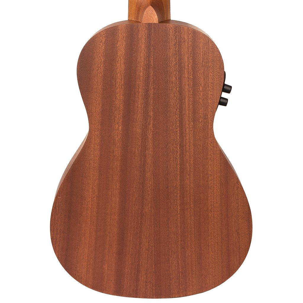 Laka Mahogany Series Electro-Acoustic Ukulele & Carry Bag ~ Concert - Aron Soitin