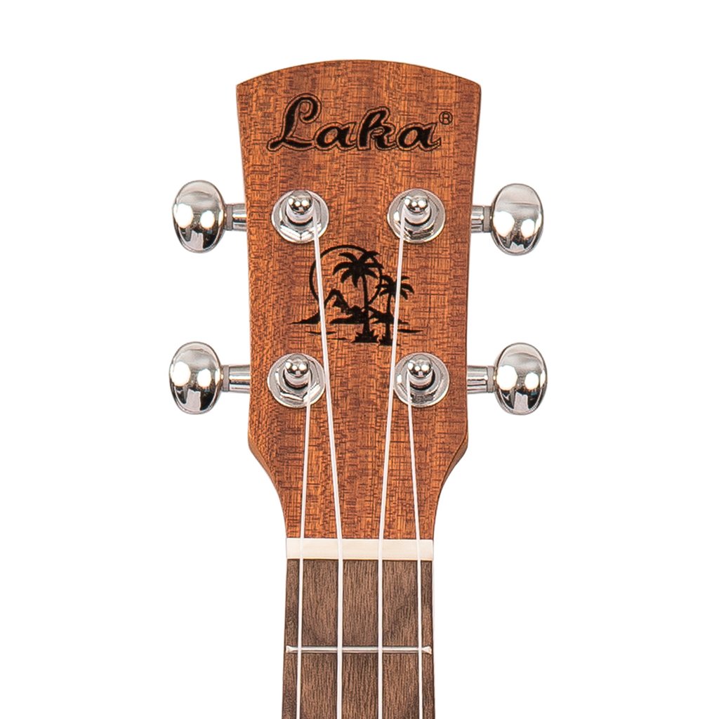 Laka Mahogany Series Electro-Acoustic Ukulele & Carry Bag ~ Concert - Aron Soitin