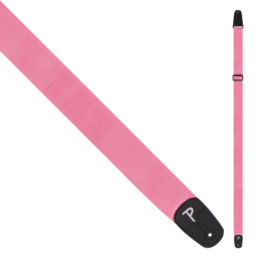 Perri's Polyester Pro Guitar Strap ~ Pink - Aron Soitin