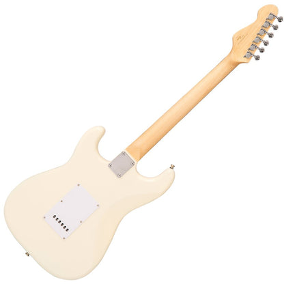 Encore E6VW Electric Guitar Vintage White - Aron Soitin