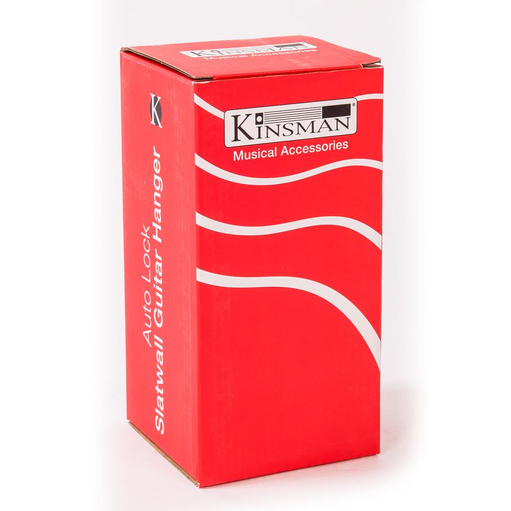 Kinsman KWH7 Auto Lock Slatwall kitaran seinäteline puu/lyhyt - Aron Soitin