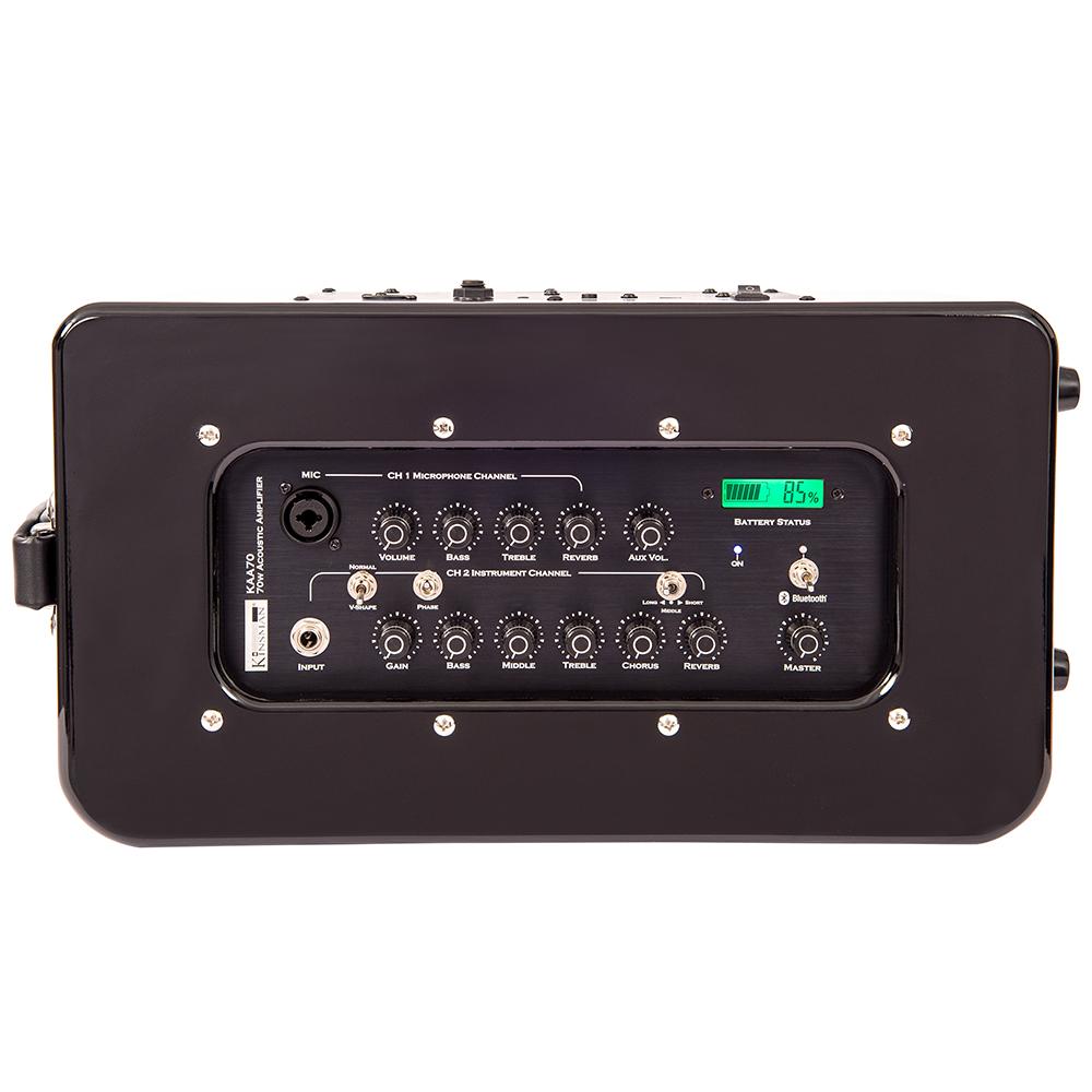 Kinsman KAA70BK 70w Acoustic Amp kaiutin (akku/verkkovirta) - Aron Soitin