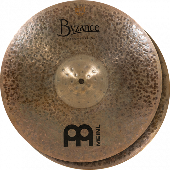 Meinl 15" Byzance Big Apple Dark Hihat - Aron Soitin