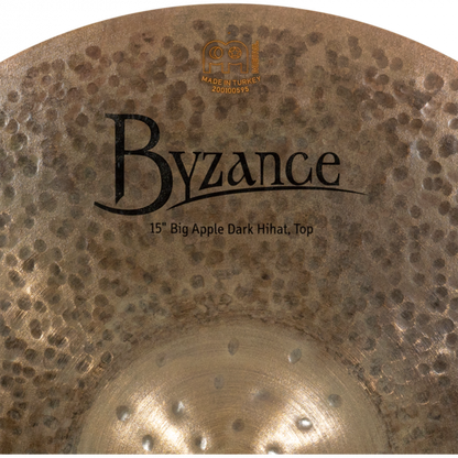 Meinl 15" Byzance Big Apple Dark Hihat - Aron Soitin