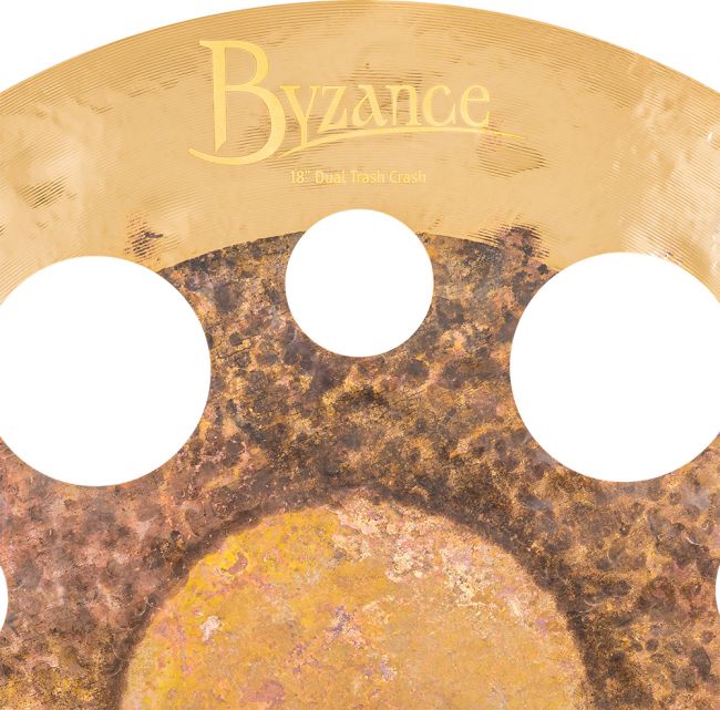 Meinl 18" Byzance Dual Trash Crash - Aron Soitin