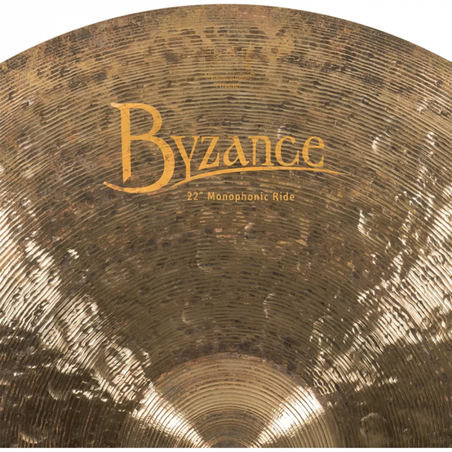 Meinl Byzance Jazz 22" Monophonic Ride - Aron Soitin