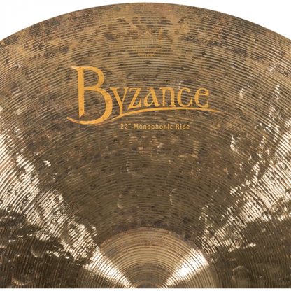 Meinl Byzance Jazz 22" Monophonic Ride - Aron Soitin