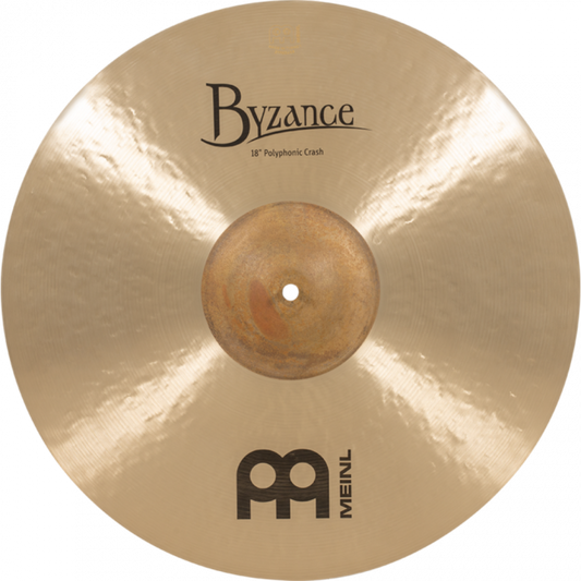 Meinl 18" Byzance Traditional Polyphonic Crash - Aron Soitin