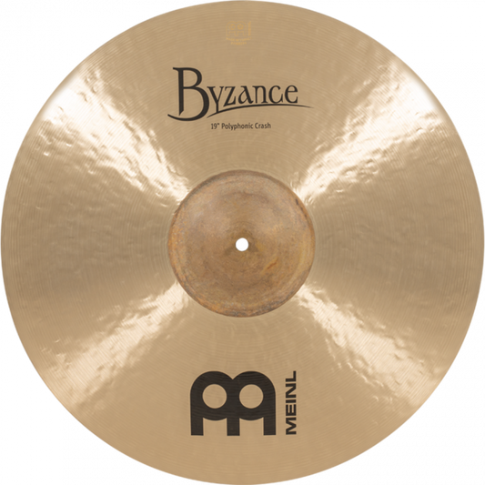 Meinl 19" Byzance Traditional Polyphonic Crash - Aron Soitin