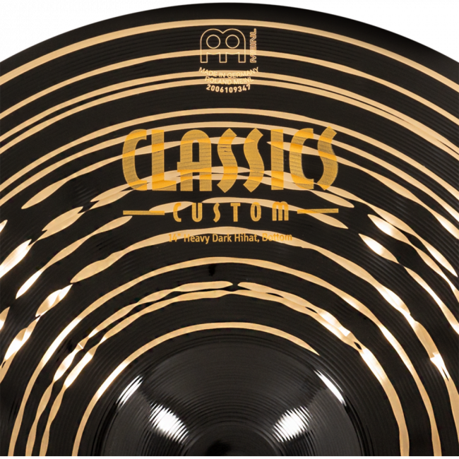 Meinl 14" Classics Custom Dark Heavy Hihat - Aron Soitin