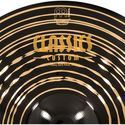 Meinl 14" Classics Custom Dark Heavy Hihat - Aron Soitin
