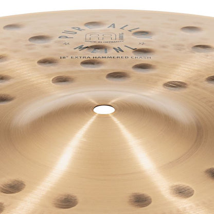 Meinl Pure Alloy 18" Extra Hammered Crash - Aron Soitin