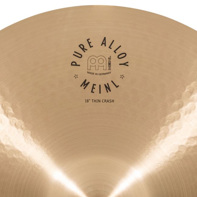 Meinl Pure Alloy 18" Thin Crash - Aron Soitin