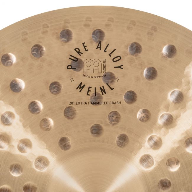 Meinl Pure Alloy 20" Extra Hammered Crash - Aron Soitin