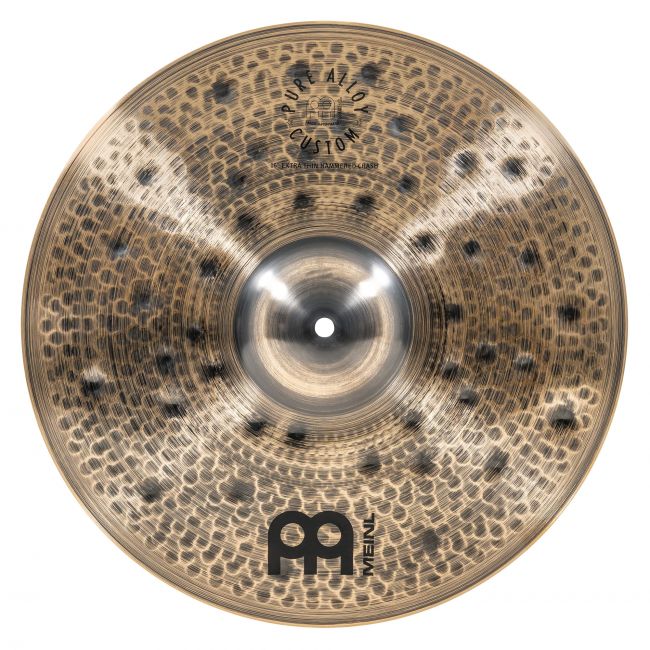 Meinl 16" Pure Alloy Custom Extra Thin Hammered Crash - Aron Soitin