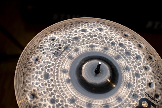 Meinl 16" Pure Alloy Custom Extra Thin Hammered Crash - Aron Soitin