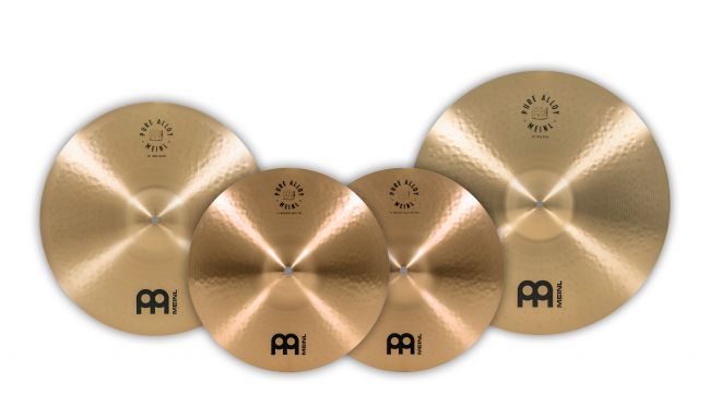 Meinl Pure Alloy Medium/Thin Cymbal Set PA-CS2