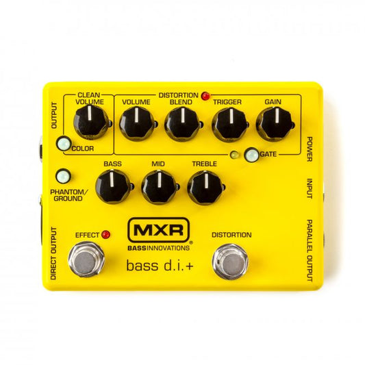 MXR M80Y Bass D.I.+ Ikebe Yellow - Aron Soitin