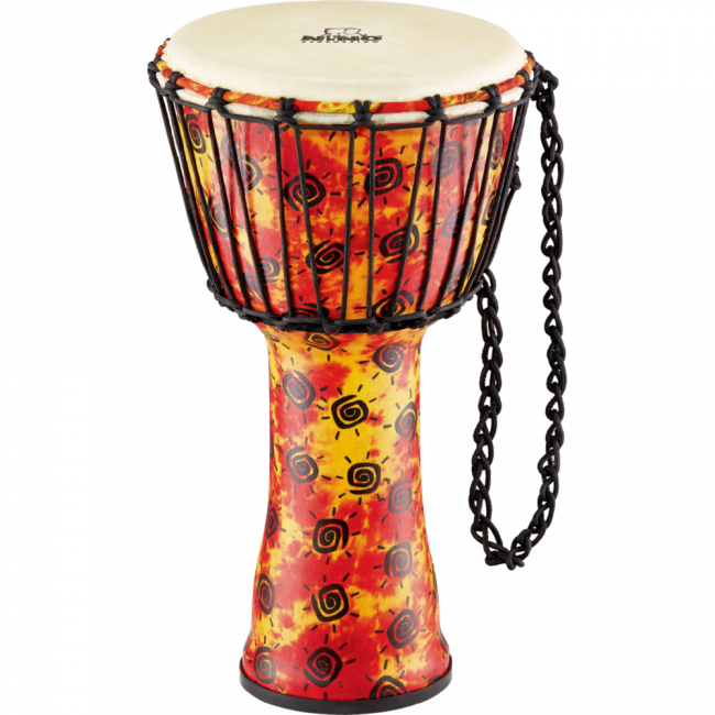 NINO Djembe 10", naruviritys, nahkakalvo - Aron Soitin