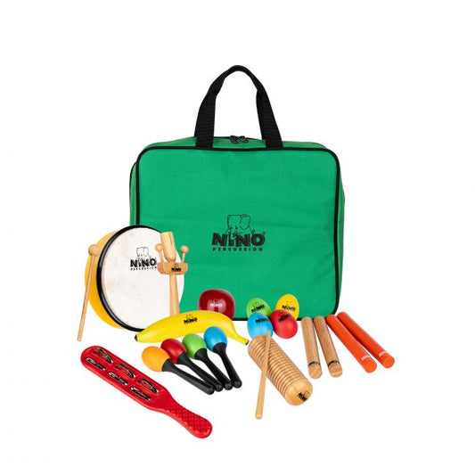 Nino Percussion Mixed rytmisetti, 16 lapselle - Aron Soitin