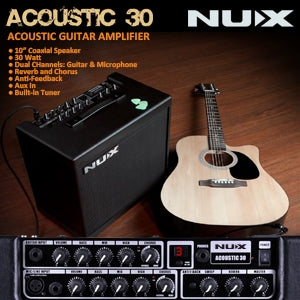 NUX AC-30 AKUSTINEN VAHVISTIN - Aron Soitin