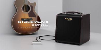 NUX AC-80 STAGEMAN II LADATTAVA AKUSTISEN VAHVISTIN - Aron Soitin