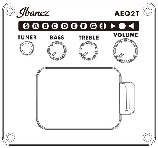 Ibanez PNB14E-OPN -elektroakustinen Parlor-basso - Aron Soitin