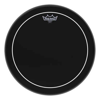 Remo 18" Pinstripe Ebony tomikalvo - Aron Soitin