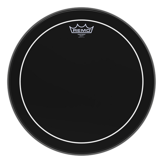 Remo 18" Pinstripe Ebony tomikalvo - Aron Soitin