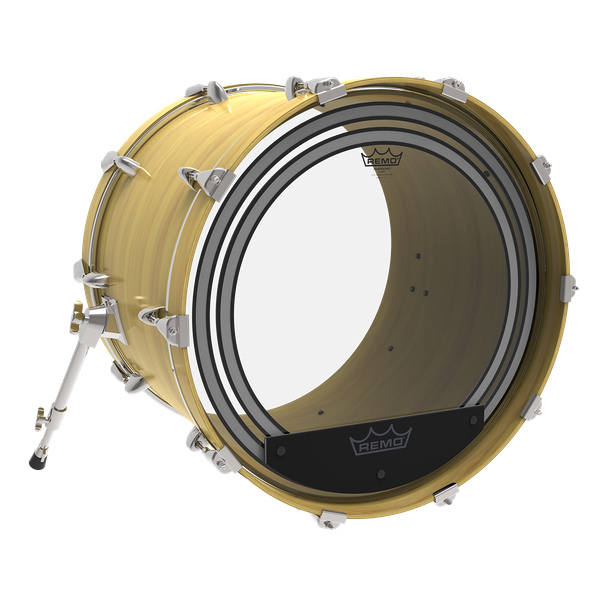 Remo 24" Powersonic Clear Bass - Aron Soitin