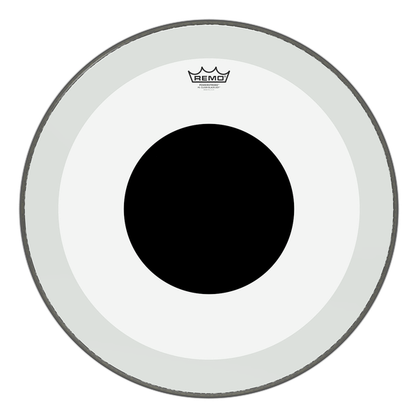 Remo 18" Powerstroke 3 Clear Black Dot - Aron Soitin