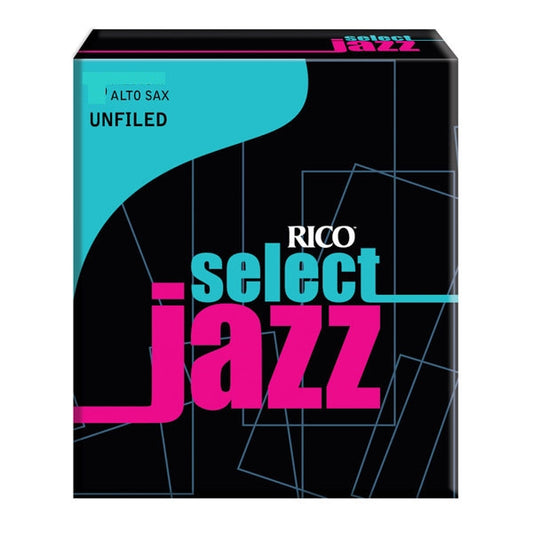 Rico 2M Select Jazz Unfiled alttosaksofonin lehtilaatikko ( - Aron Soitin