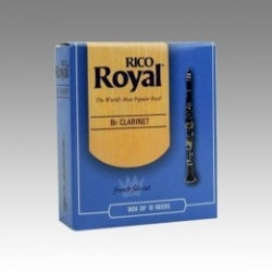 Rico Royal 4 Bb klarinetin lehtipaketti ( 10 lehteä ) - Aron Soitin