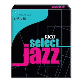 Rico 3H Select Jazz unfiled sopraanosaksofonin lehtilaatikko - Aron Soitin