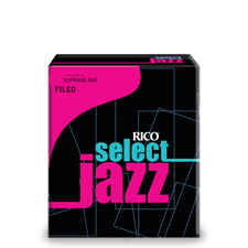Rico 2S Select Jazz filed sopraanosaksofonin lehtilaatikko ( - Aron Soitin