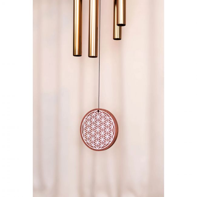 Meinl Sonic Energy Flower of Life Meditation Chime, Bronze - Aron Soitin