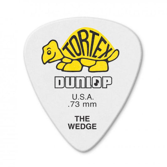 Dunlop Tortex Wedge -plektra 0.73mm, 12kpl - Aron Soitin