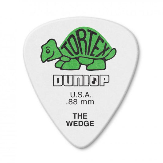 Dunlop Tortex Wedge -plektra 0.88mm, 12kpl - Aron Soitin